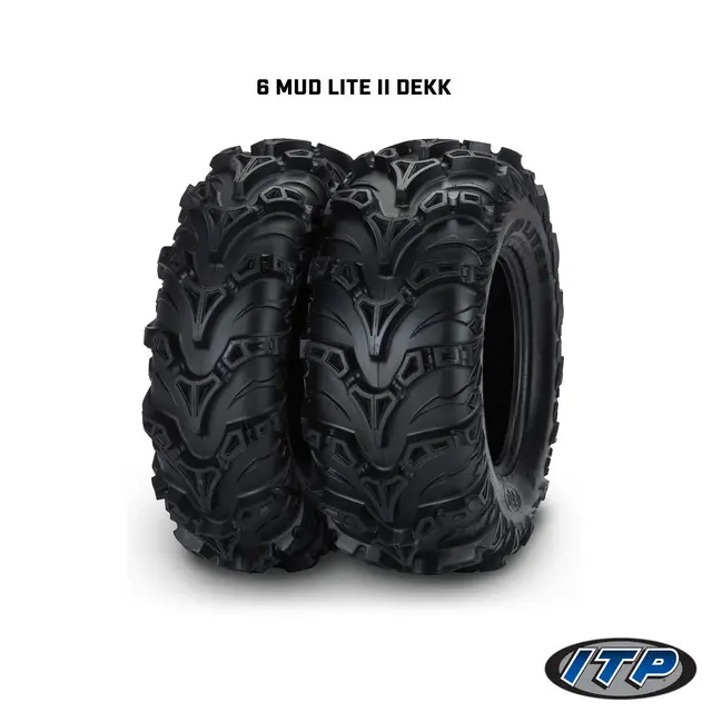 Hjulpakke 10 - Can-Am 6x6 - 27"/14" ITP Mud Lite 2 E4, ITP Tornado 