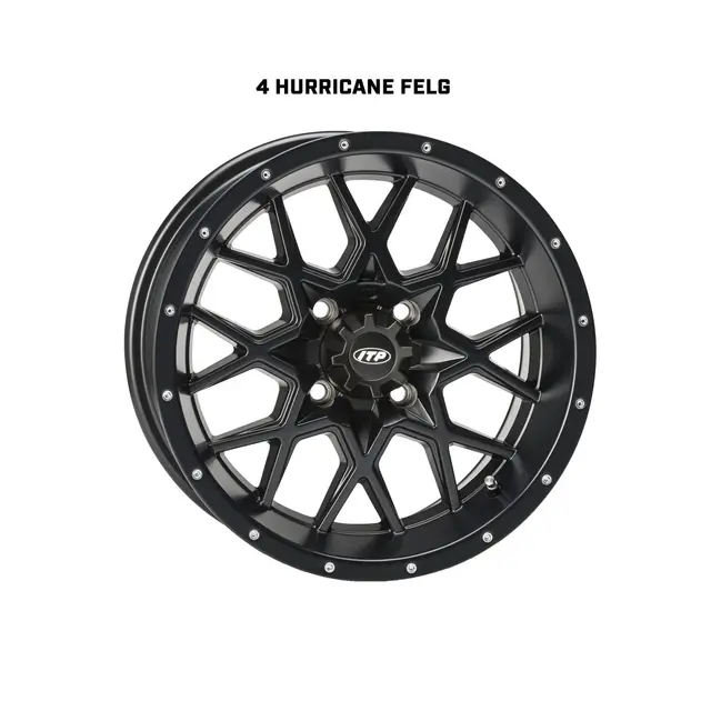 Hjulpakke 20 - Can-Am 4x4 - 26"/12" ITP Mud Lite 2 E4, ITP Hurricane Sort 