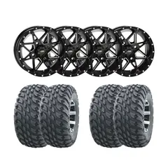 Hjulpakke 71 - Can-Am 4x4 - 27&quot;/14&quot; Wanda VS3020 Storm E4, ITP Tornado