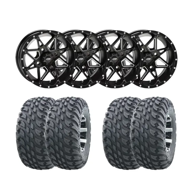 Hjulpakke 71 - Can-Am 4x4 - 27"/14" Wanda VS3020 Storm E4, ITP Tornado 