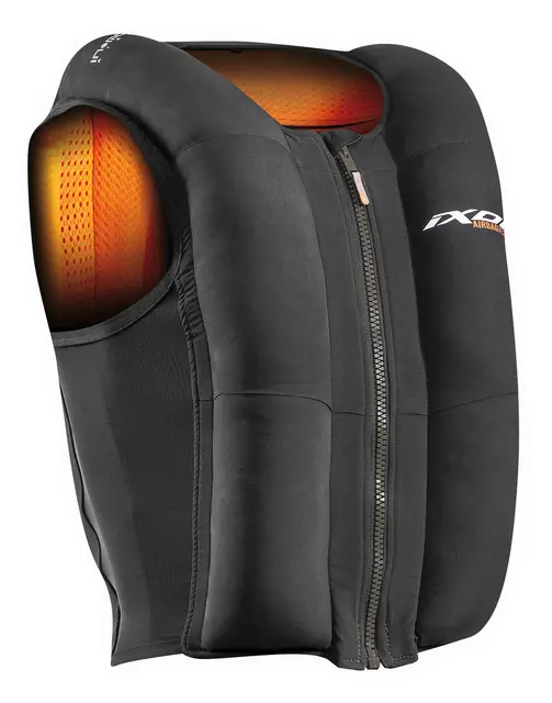 Ixon Ix-airbag U03 Vest Sort/O. Str XL InMotion/Ixon Airbag Vest trådløs 