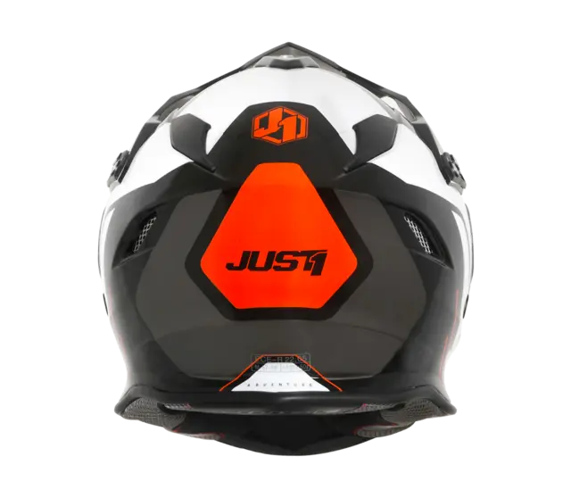 Just1 J34 Pro Crosshjelm - Tour Orange/Sort, M