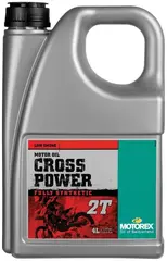 Motorex Cross Power 2T Fullsyntetisk Motorolje 4 Liter Fullsyntetisk