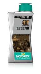 Motorex Legend 4T Mineral SAE 20W/50 1-Liter 1 Liter - Mineralbasert