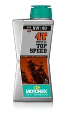 Motorex Top Speed 4-takts Olje 5W/40 1 Liter - Syntetisk