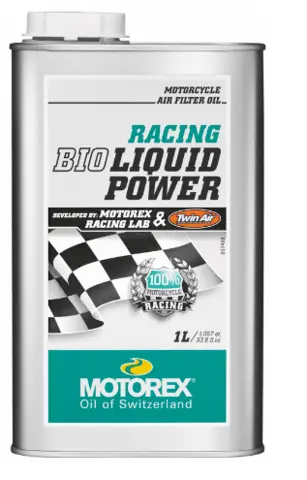 Motorex Twin Air Bio Liquid Power - 1L Luftfilterolje