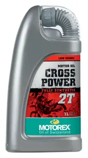 Motorex Cross Power 2-takts Olje 1 Liter - Fullsyntetisk