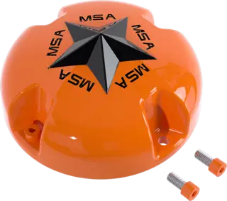 MSA Senterkopper - Bolt-On Wheel Cap Star, Oransje