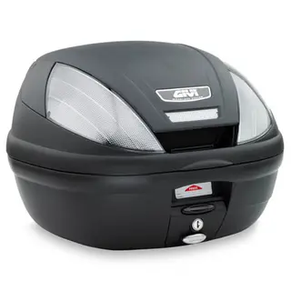 Givi Monolock E370N Toppboks 39 Liter - Sort/S&#248;lv 324x415x480 mm