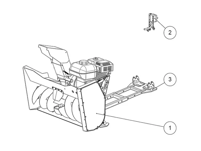 Rammy Snøfreser 120 ATV PRO Brigss & Stratton 420 cm3, Elstart 220 