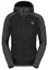 Scott Defined Warm Hybrid Hoody - Sort Varm og vindtett fleecejakke