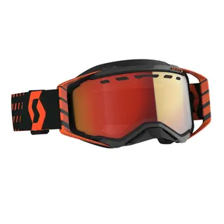 Scott Prospect SX Brille - Oransje/Sort Enhancer R&#248;d Chrome