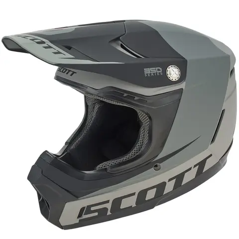 Scott 350 EVO+ Carry Crosshjelm - Sort Med Mips og Conehead!