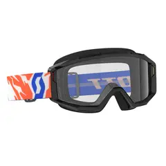 Scott Primal jr MX Brille - Sort Klar Linse