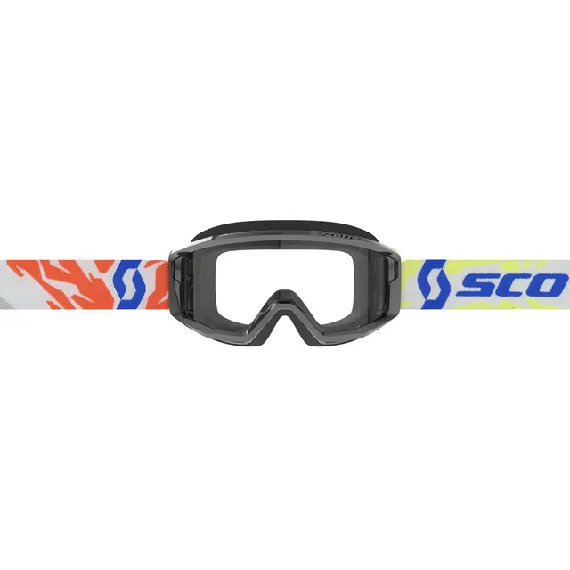 Scott Primal jr MX Brille - Sort Klar Linse 