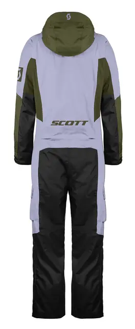 Scott Back-X Dame - Lilla/Grønn, M Solid ventilert og teknisk Monosuit 