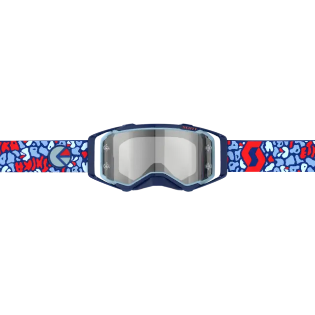 Scott Prospect MX Brille - "Ethika" Sølv Chrome WORKS Linse 