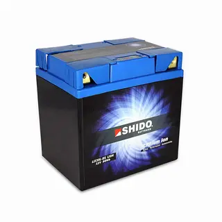 Shido LIX30L-BS Lithium Batteri 4 Terminaler