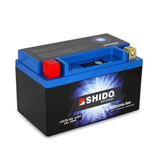 Shido LTX7A-BS Lithium - 12V ATV/MC/Sn&#248;scooter Batteri 12V, 2.4Ah, 30Wh, 150x87x93