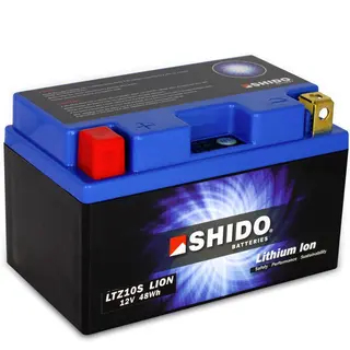 Shido LTZ10S Lithium - 12V ATV/MC/Sn&#248;scooter Batteri 12V, 4Ah, 48Wh, 150x87x93