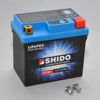 Shido LTZ8V Lithium Batteri