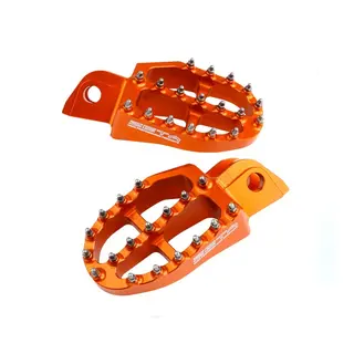 ZETA Aluminium Footpegs KTM/Husqvarna Oransj KTM, Husqvarna, Gasgas, Beta